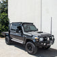 2012 - Current Toyota Landcruiser 79 series - 1800L Ute Tray Package Black - Explorer Canopies