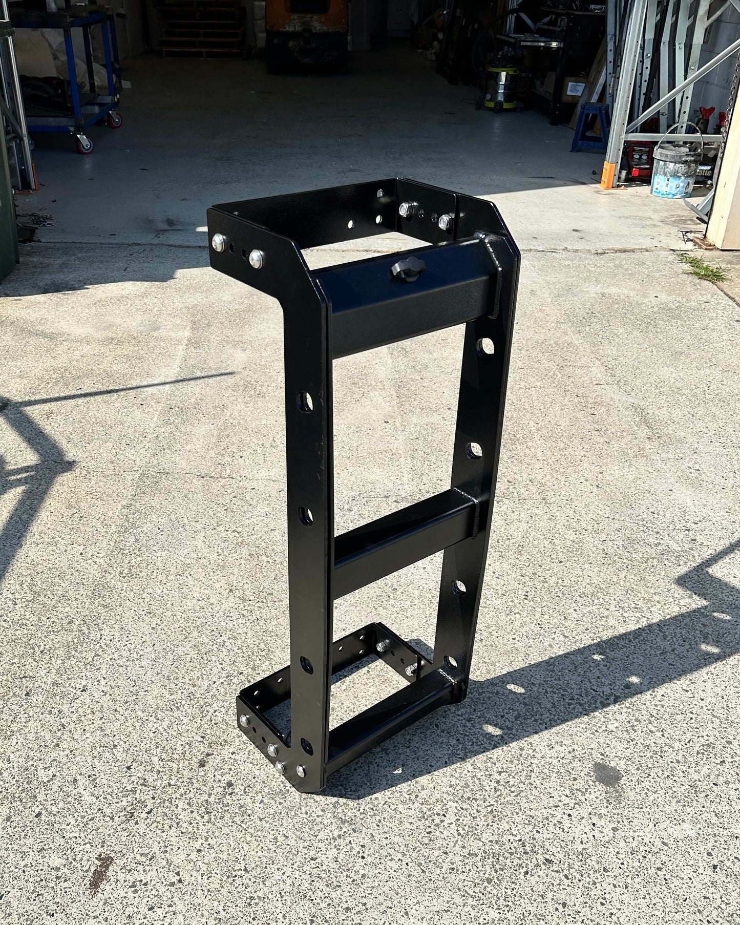 Folding Ladder V2 - Black - Explorer Canopies