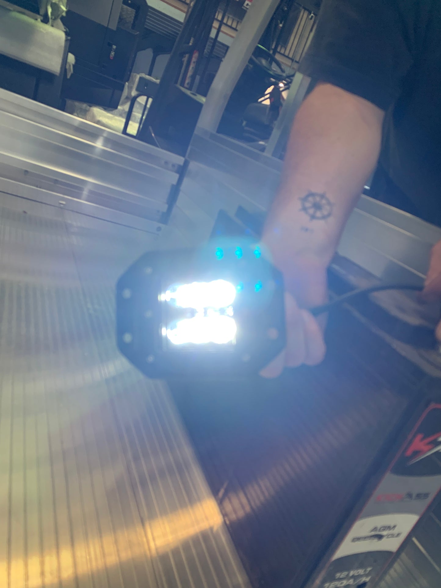 SUPER BRIGHT LED FLUSH MOUNT LIGHT