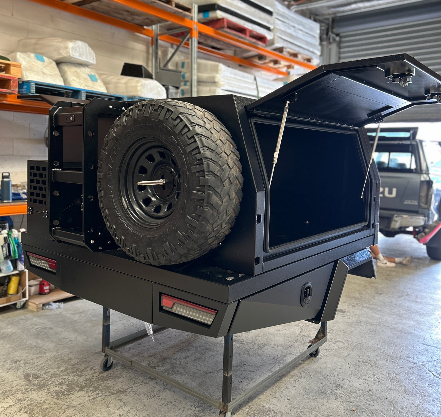 1800mm Tray & Canopy Package With Trundle