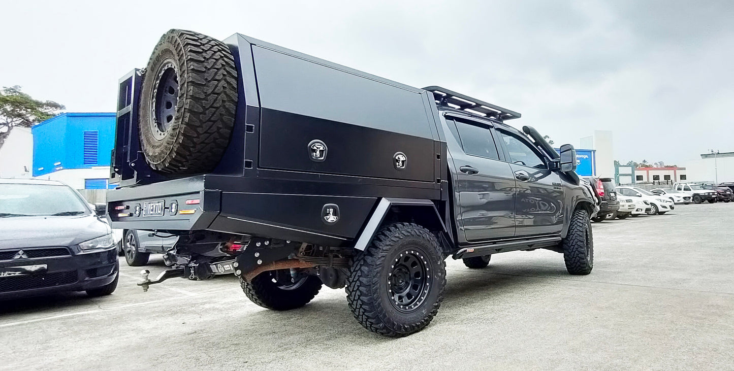 1800 Ute Tray Black - Explorer Canopies