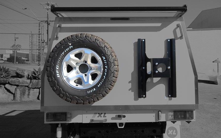 Guide to Customising Your Tyre Carrier – Explorer Canopies