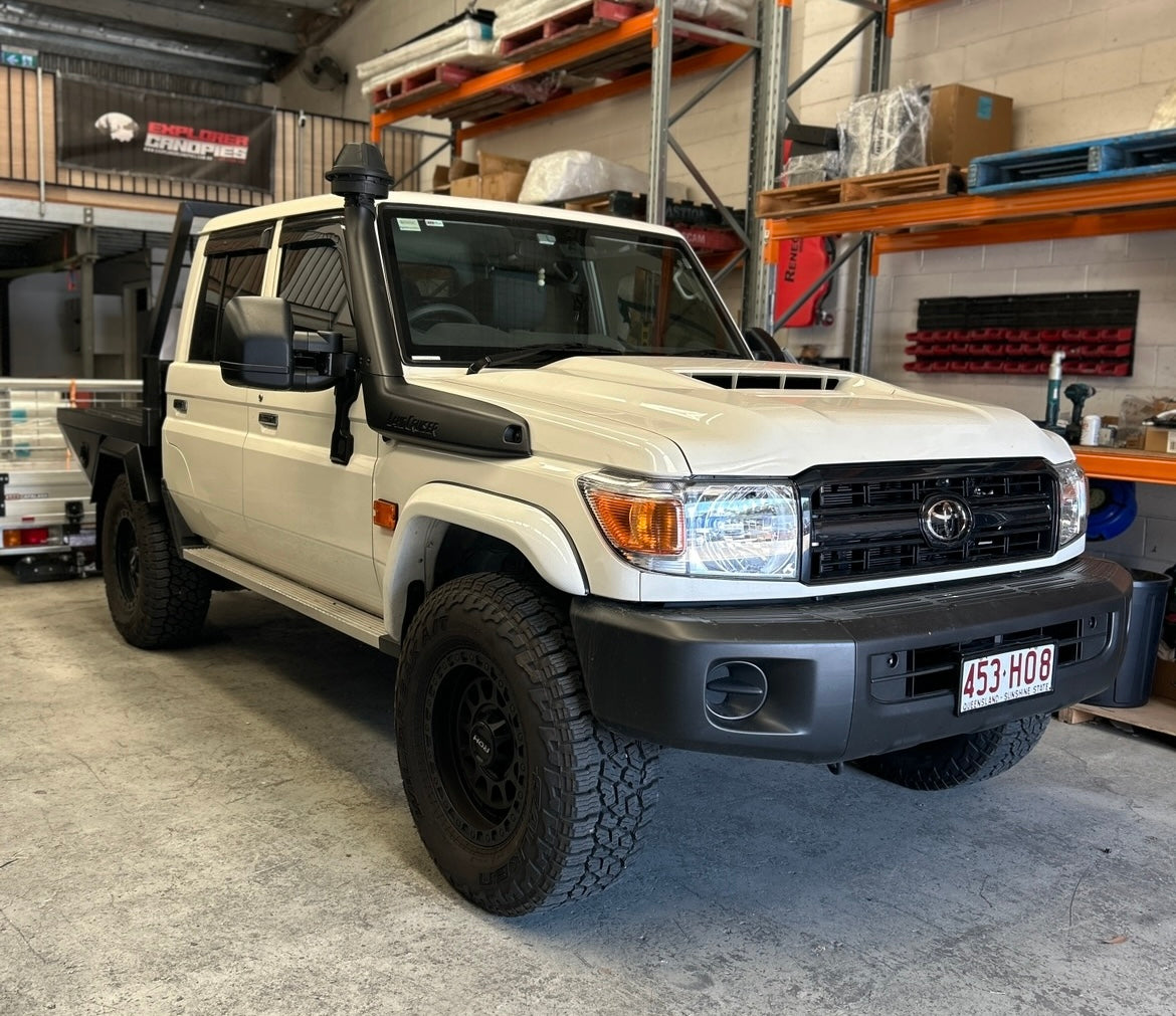 1800L Black Ute Tray Package | Toyota Landcruiser 79 series