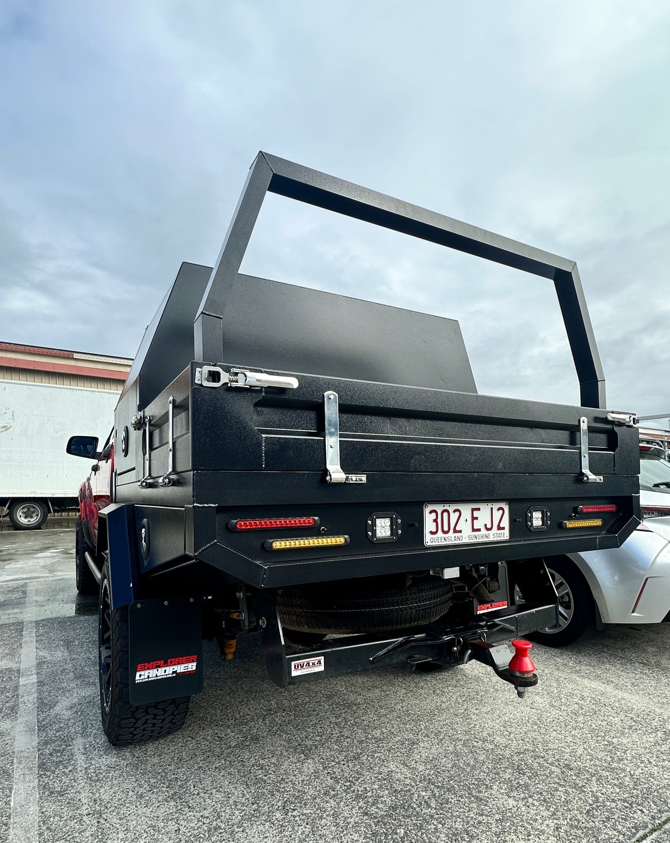 Rear Hurdle Rack | Explorer Canopies & Ute Trays