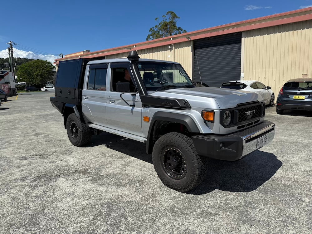 1600L Black Ute Tray Package | Landcruiser 79