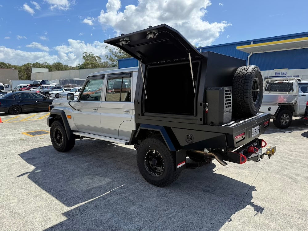 1600L Black Ute Tray Package | Landcruiser 79
