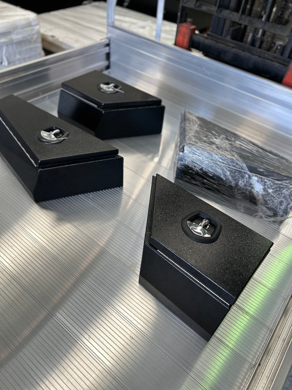 UTE UNDER TRAY LOCKABLE TOOL BOX SET SPACE CAB