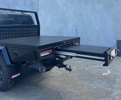 1800L Black Ute Tray Package | Toyota Landcruiser 79 series