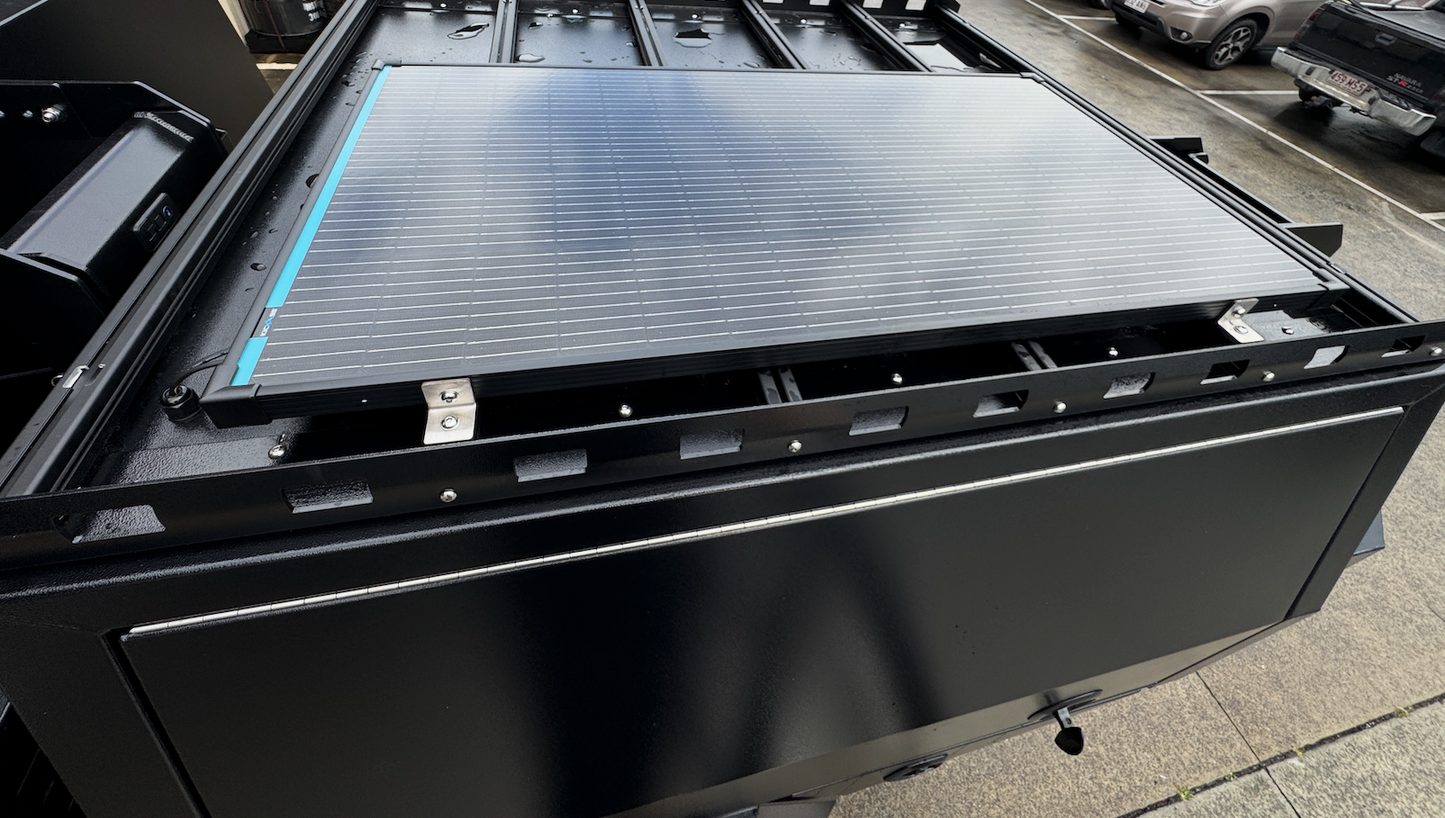12V KickAss Smart 120Ah kit & Solar System - Price Fitted