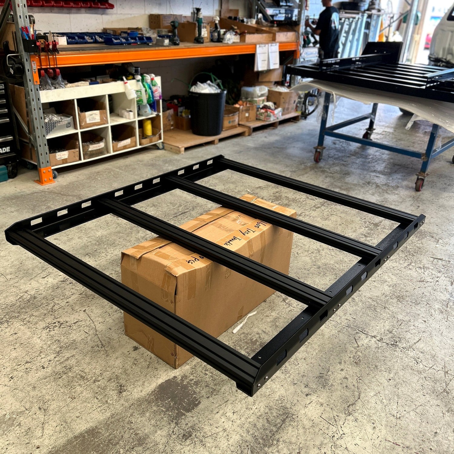 Flat Platform Rack 1680mm V3 - Black