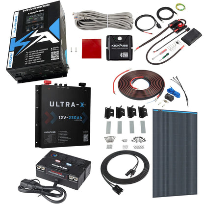 12V PowerBoss 230AH Off Grid System - Price Fitted