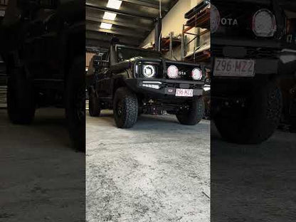 1600L Black Ute Tray Package | Landcruiser 79