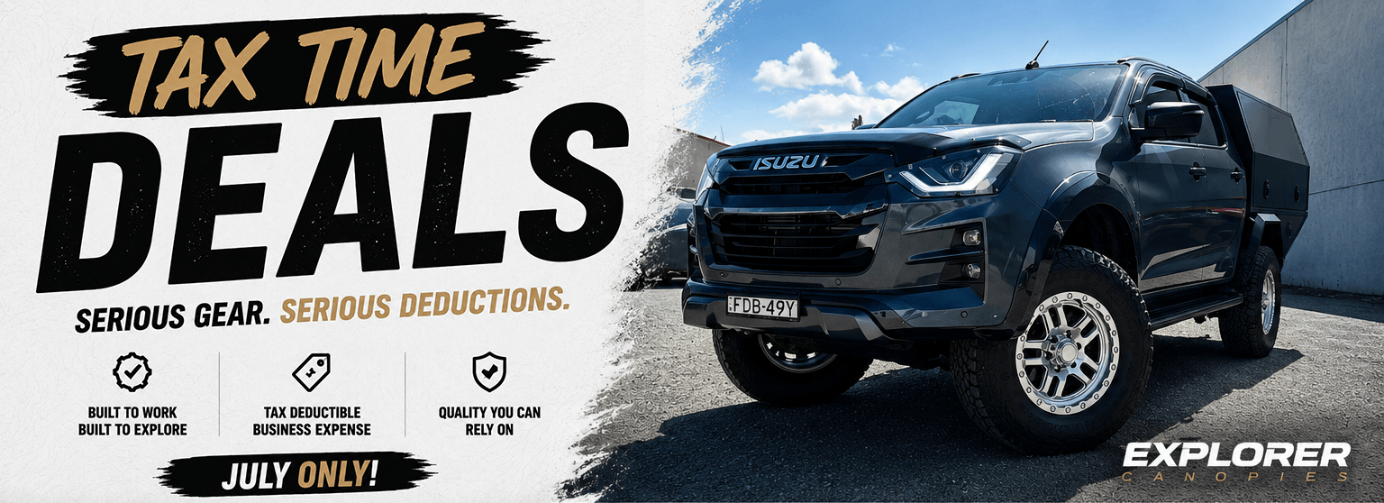Explorer Canopies Tax Time July Deals
